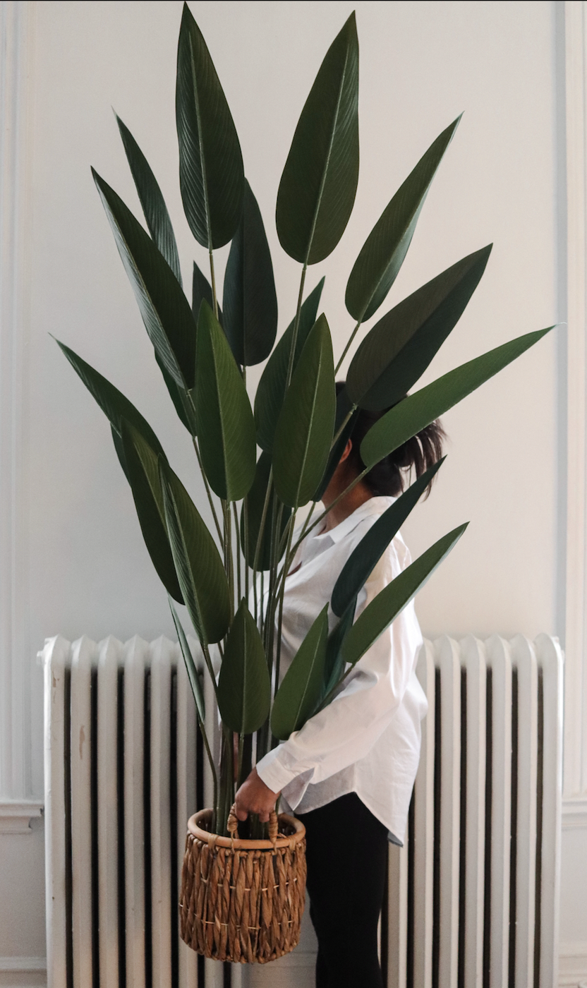 AF7002 Plantes artificielles d'intérieur Palmier Voyageur Plante Oiseau de paradis Bonsaï Plante artificielle Skybird Ravenala AF7002 Plantes artificielles d'intérieur Palmier Voyageur Plante Oiseau de paradis Bonsaï Plante artificielle Skybird Ravenala