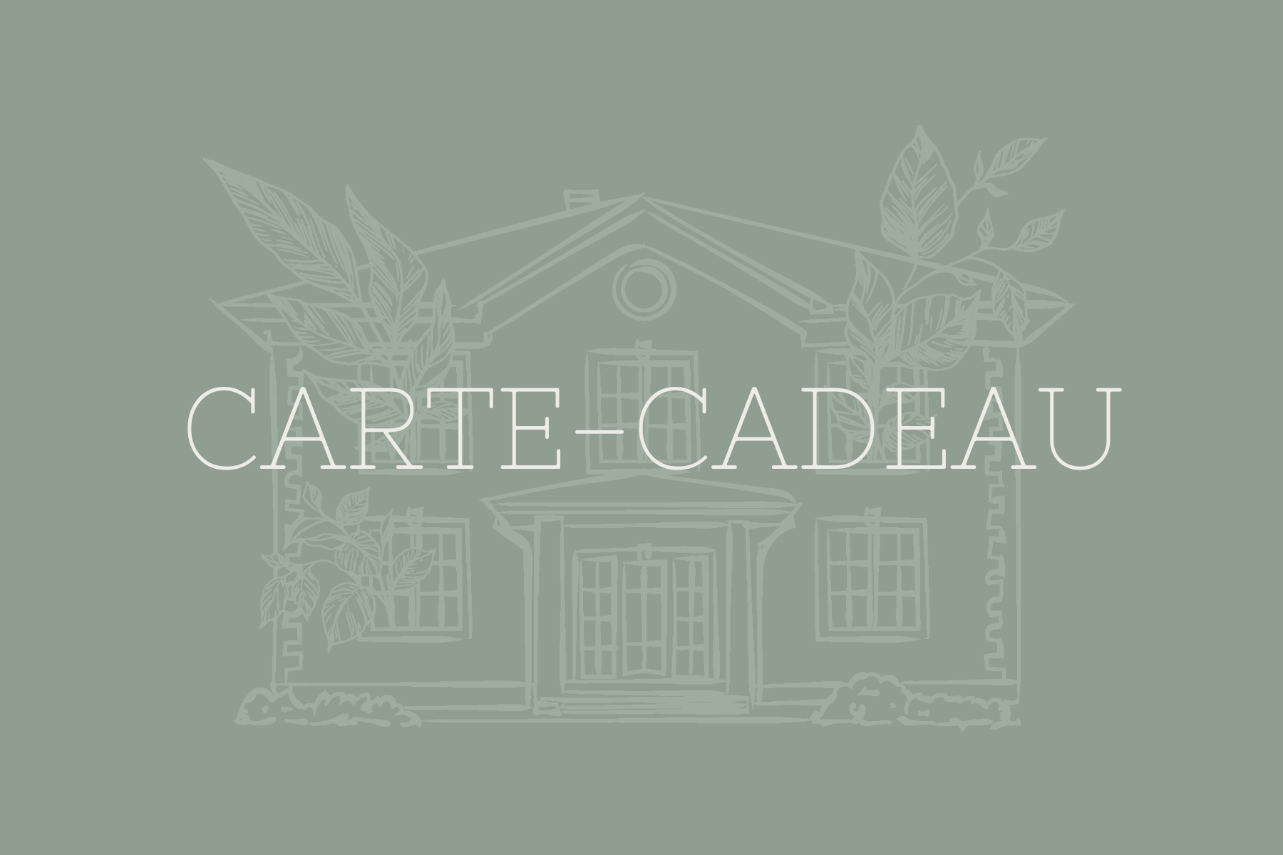 Carte-cadeau Maison Oxa