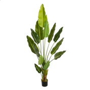 Strelitzia artificiel 200 cm en pot — modèle Gaby par Maison OXA