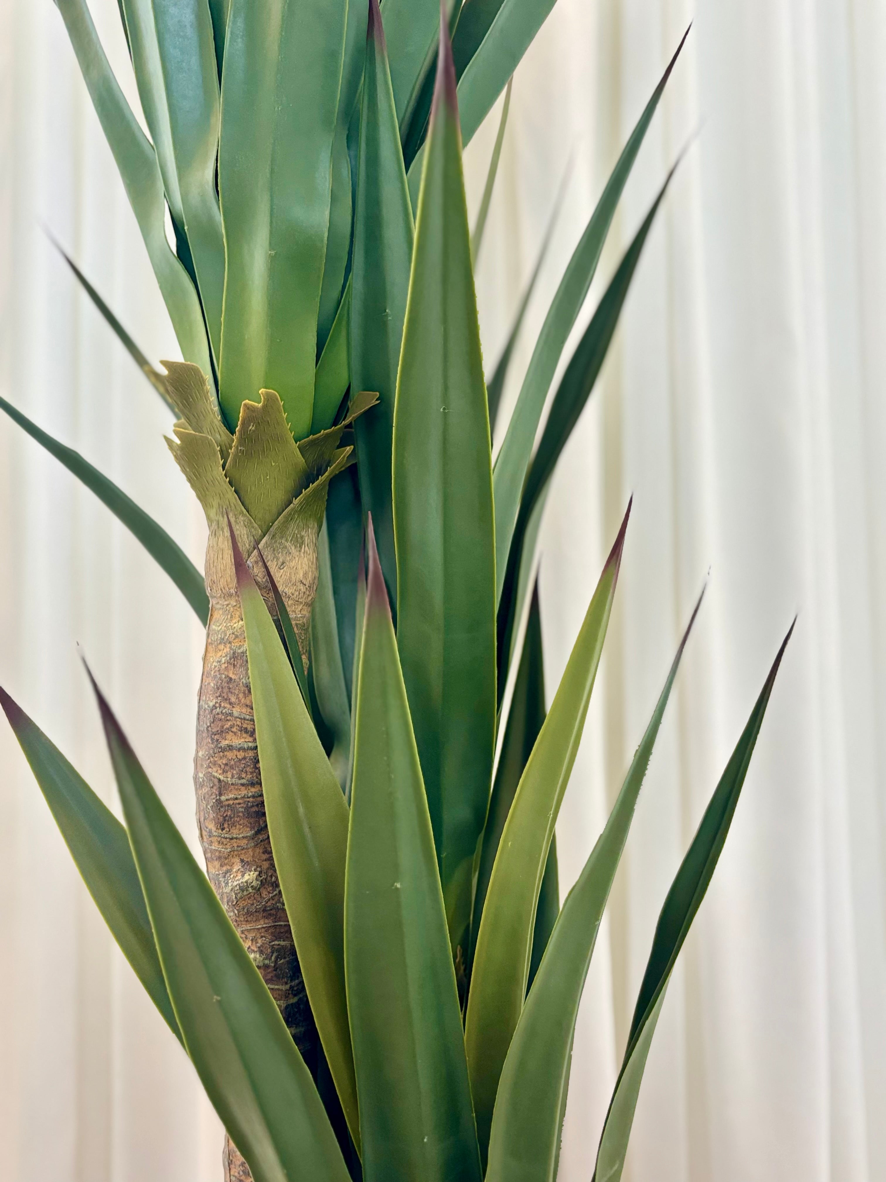 Agave artificiel haut de gamme vert profond – Juliette