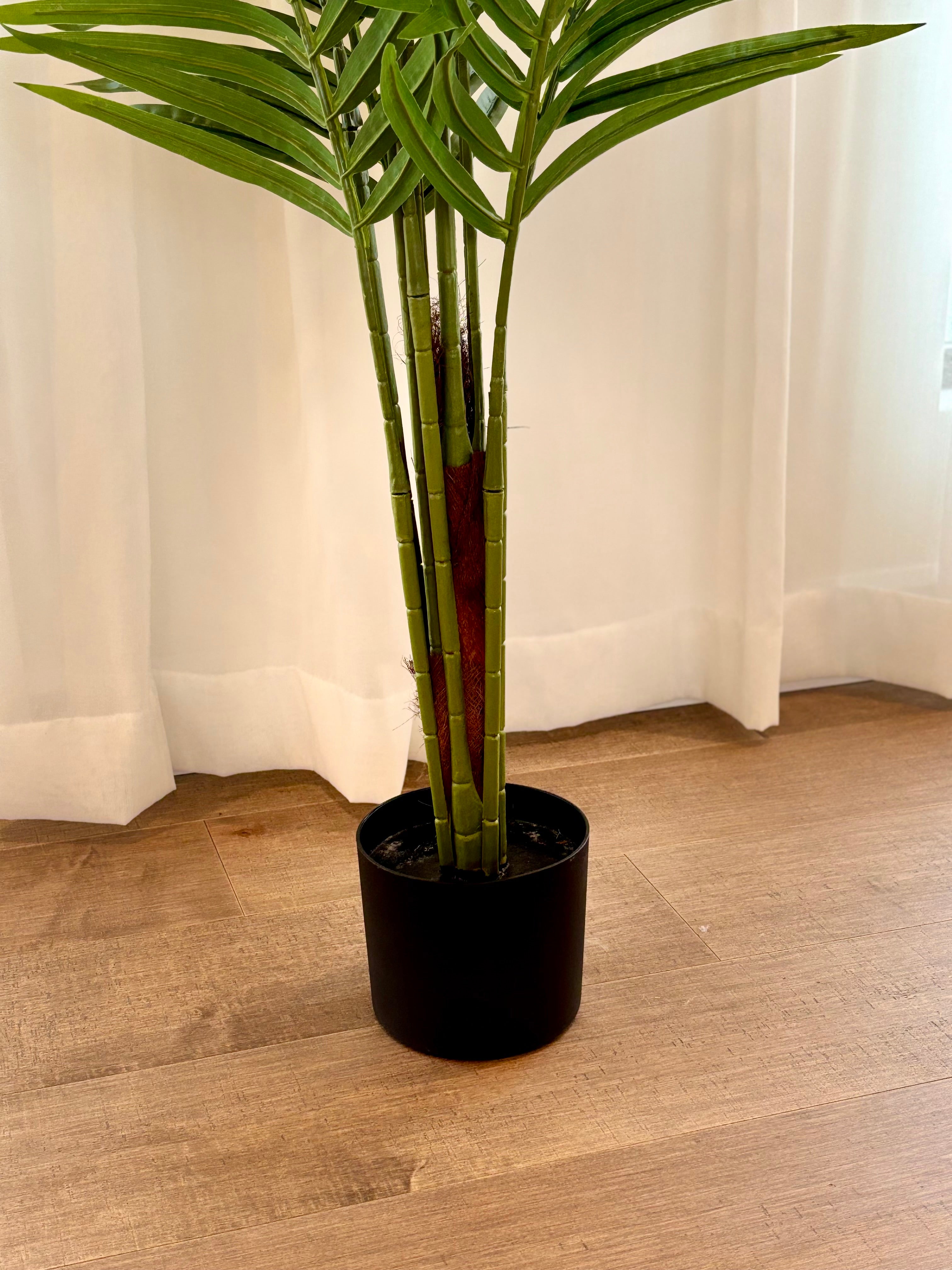 Palmier vert tropical artificiel 180 cm – décoration intérieure