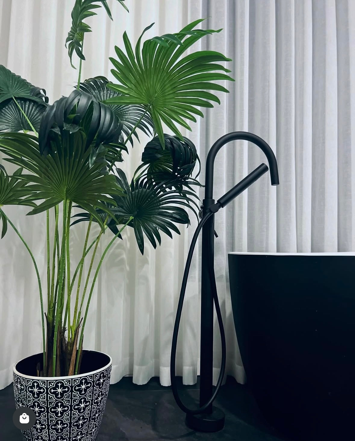 Fanny – Palmier californien artificiel en pot (150 cm)