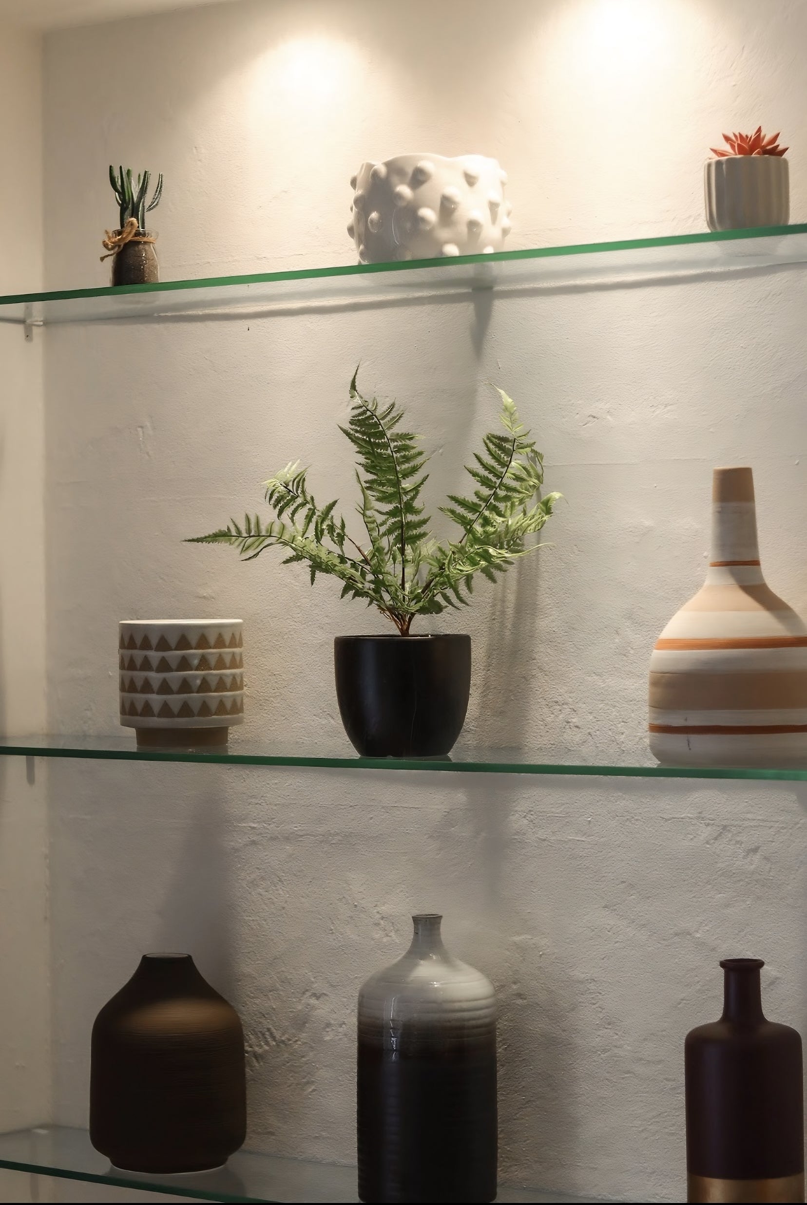 Celeste - Fougère artificielle en pot