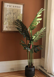 Teresa - Plante Monstera deliciosa artificielle en pot